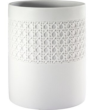 Avanti Linens Rattan Wastebasket | Dillard's | Dillard's