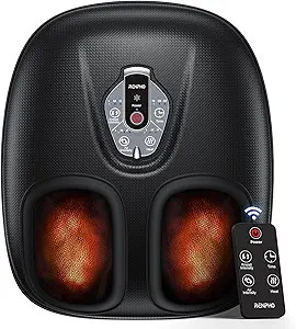 RENPHO Foot Massager Machine with Heat [2026 Upgraded], Shiatsu Foot Massager for Plantar Fasciit... | Amazon (US)