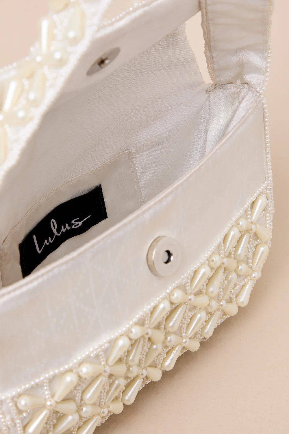 Luxe Perception Ivory Pearl Beaded Mini Shoulder Bag | Lulus