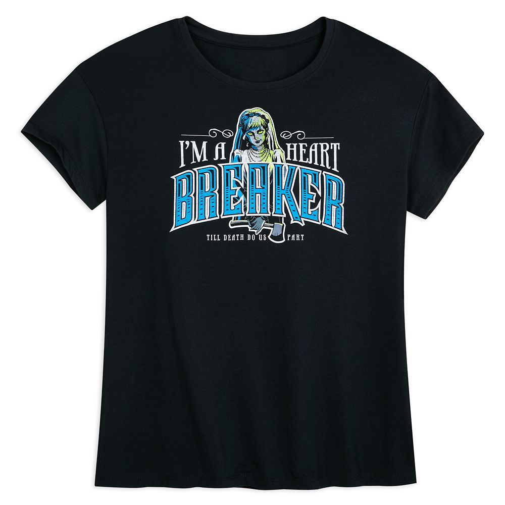 The Haunted Mansion ''I'm a Heart Breaker'' T-Shirt for Women | Disney Store