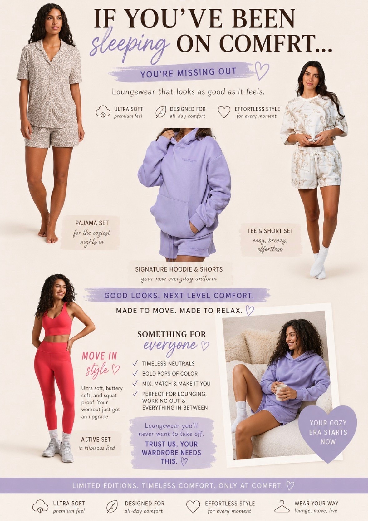Okayyy if you’ve been sleeping on Comfrt… this is your sign 😍💜 Their pieces are seriously SO soft, cozy, and somehow still cute enough to wear out of the house. From lounge sets to activewear and dreamy matching pieces, I totally get the hype now 👏✨ Linking some current favorites because trust me… you’re gonna want to live in these.

#Comfrt #ComfrtStyle #LTKStyle #LTKFinds #CozyFits #LoungewearLover

#LTKootd #LTKgrwm #LTKmomlife