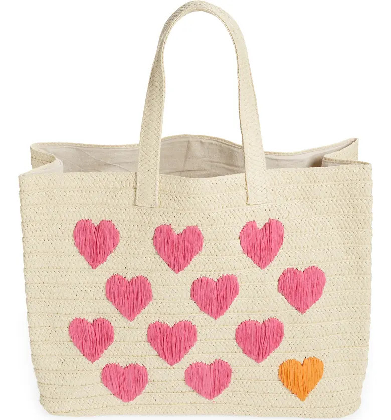 Be Mine Straw Tote | Nordstrom