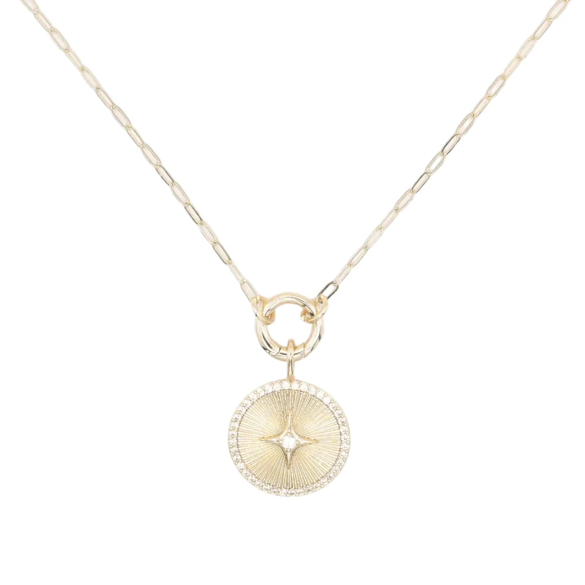 Sis Kiss Signature Star Coin Necklace | The Sis Kiss