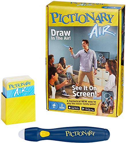 Pictionary Air Drawing Game, Family Game with Light-up Pen and Clue Cards, Links to Smart Devices... | Amazon (US)