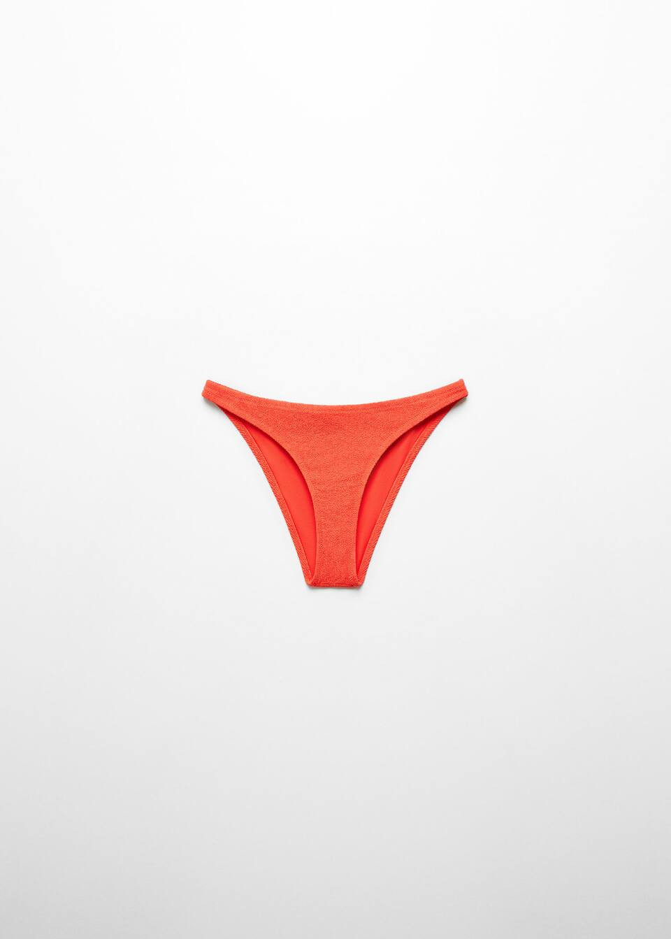 Classic textured bikini bottoms -  Women | Mango USA | MANGO (US)