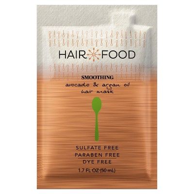 Hair Food Avocado & Argan Oil Smooth Hair Mask - 1.7 fl oz | Target