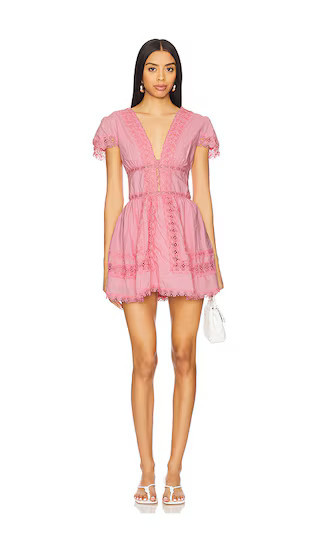 PEIXOTO Piper Mini Dress in Pink. - size M | Revolve Clothing (Global)