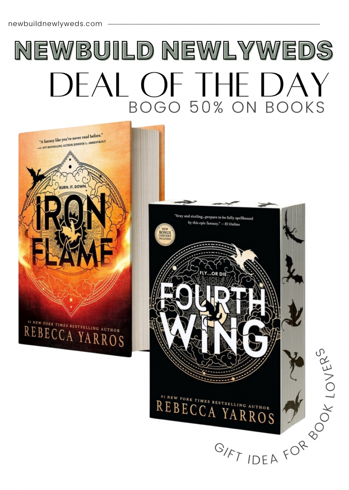 Buy a book and get one 50% off at Target! This would be a great gift idea for book lovers! 

#LTKGiftGuide #LTKHome #LTKSaleAlert