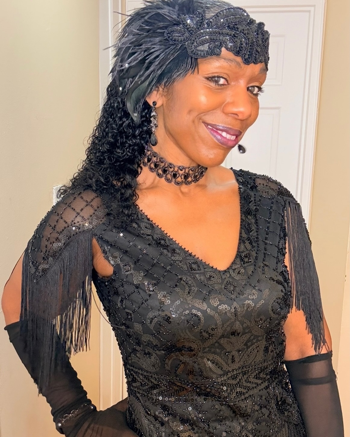 Harlem Nights but make it affordable glam ✨🖤

This fringe dress understood the assignment! Perfect for themed parties, weddings, date nights, or any night you want to feel classy and confident.

Wearing a size medium in the dress and size 9 in the shoes for reference. Shop my look in my LTK 🤍#LTKStyleTip #LTKPartyStyle #LTKOver50 #LTKFashion

#LTKSaleAlert