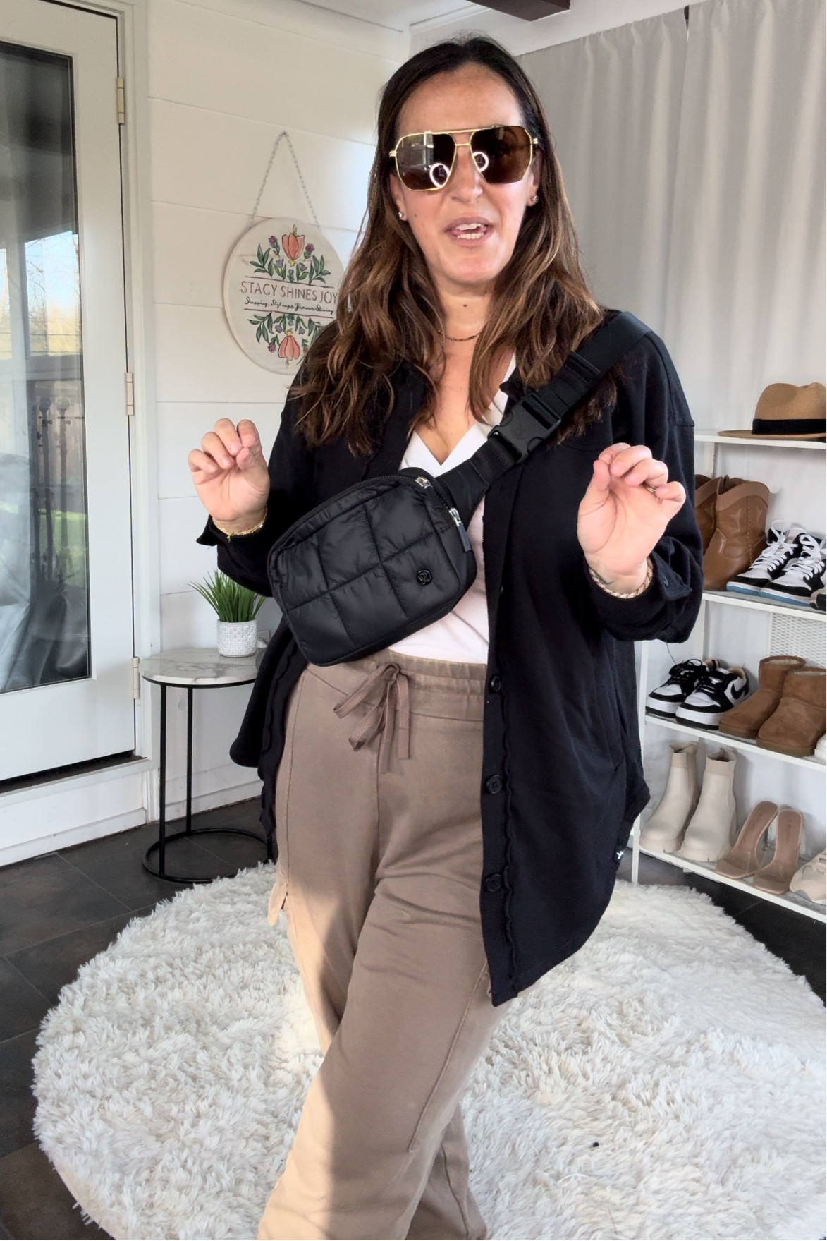 Absolutely loving this whole outfit from target! Sized down in the shacket. The pants I could do size down too but I’m in true size.

#LTKfindsunder50 #LTKmidsize #LTKCyberWeek