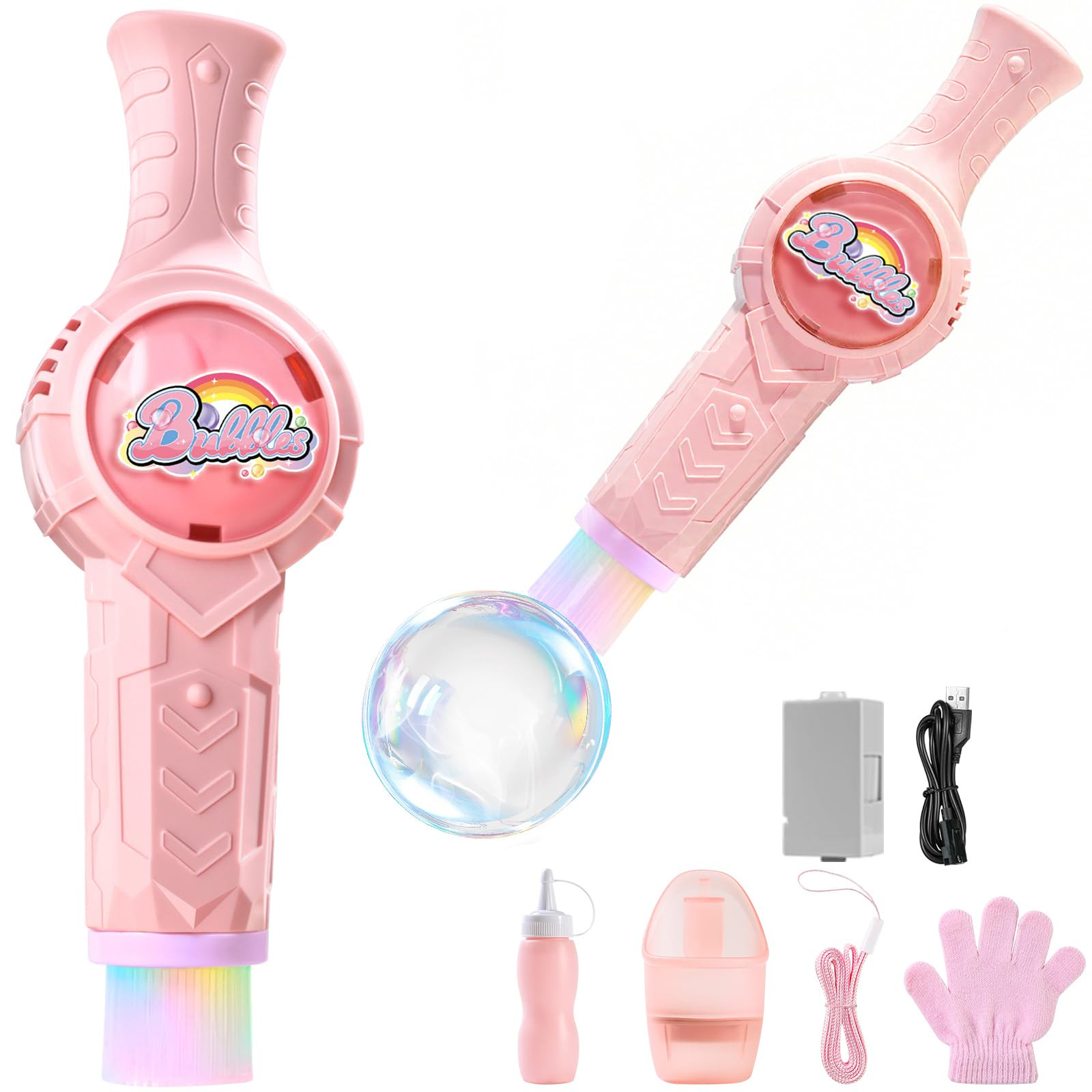 Fog Bubble Machine, Colorful Smoke Bubble Machine for Kids, Elastic Bubble Fog Machine, Magic Smo... | Amazon (US)