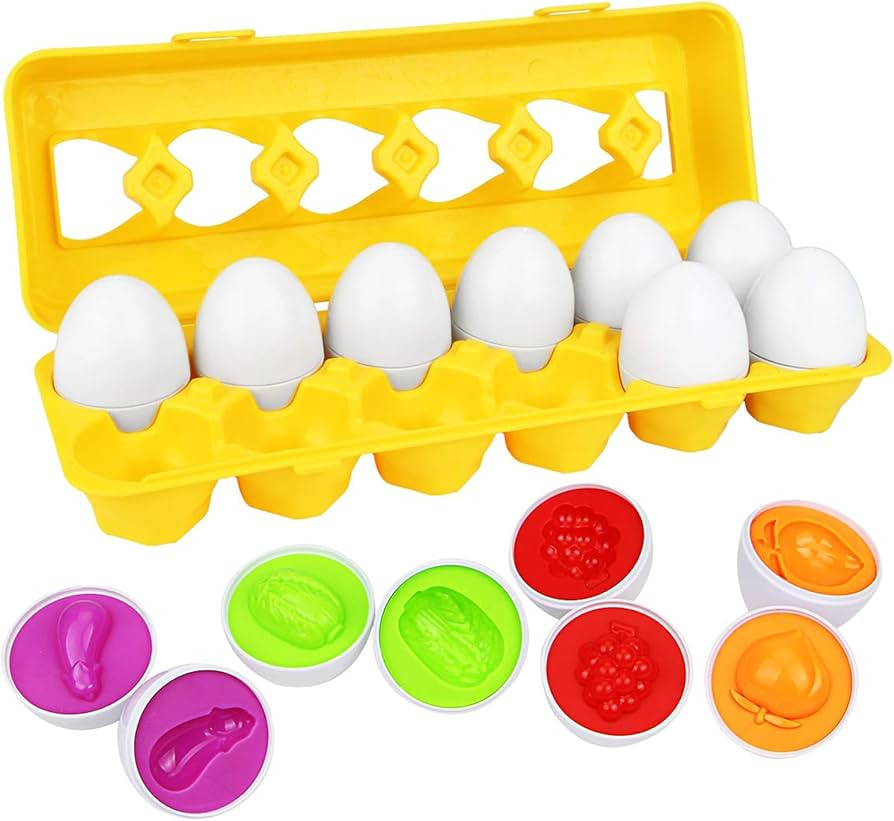 Easter Egg Matching Egg Toys: Dreampark Learning Educational Color Shape Recognition Toys for Tod... | Amazon (CA)