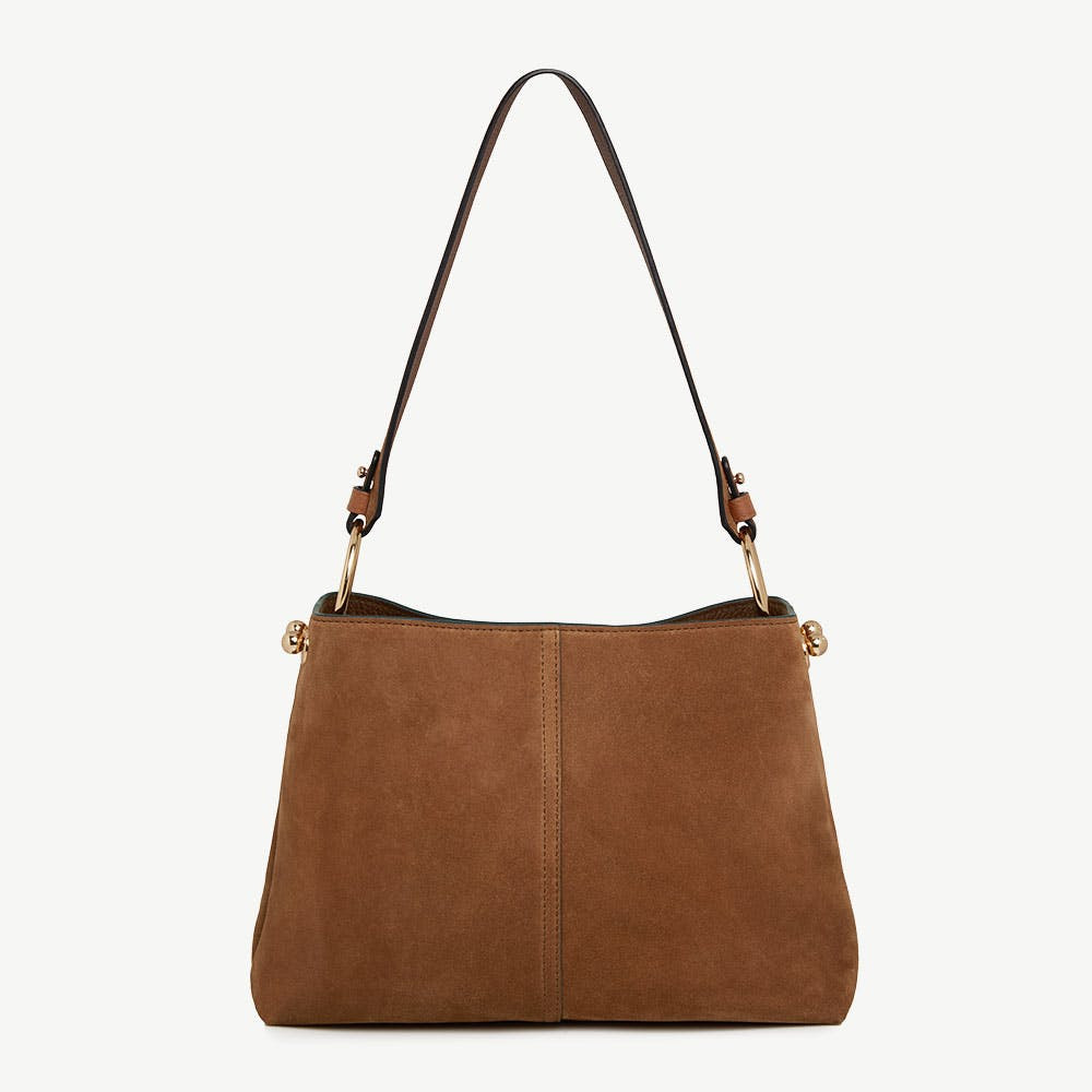 Lana Hobo - Tan Suede | Strathberry | Strathberry