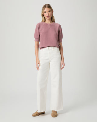 Anessa 31 Inch Wide Leg Jean - Tonal Ecru | Paige