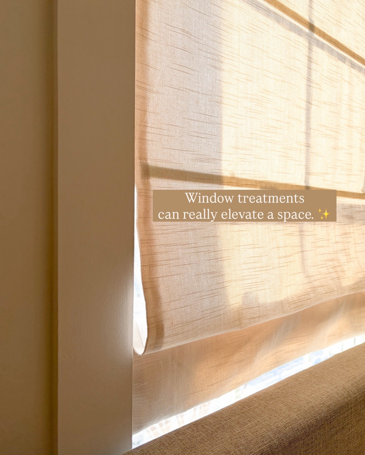 Window dreams unlocked. 🔓🪟☁️🕊️ These @TWOPAGES shades are perfection! Code: ANGELAB at checkout to save $ on your order! 

Window treatments often add softness, balance, and intention to a space. These Roman shades add texture, control the light beautifully, and instantly made the space feel complete. 

My exact order: 
@twopagescurtains 
Jawara Cotton Linen Roman Shades
Color: J491-2, Ivory Beige
Privacy liner, inside mount

#LTKHome