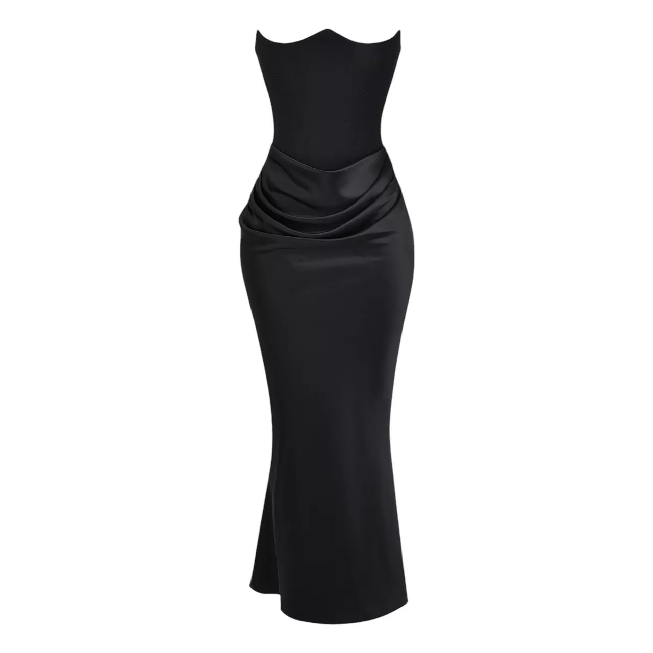 HOUSE OF CB Persephone Strapless Corset Gown Black | Arnotts