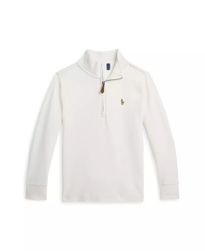 Polo Ralph Lauren Toddler and Little Boys Quarter Zip Pullover - Macy's | Macy's