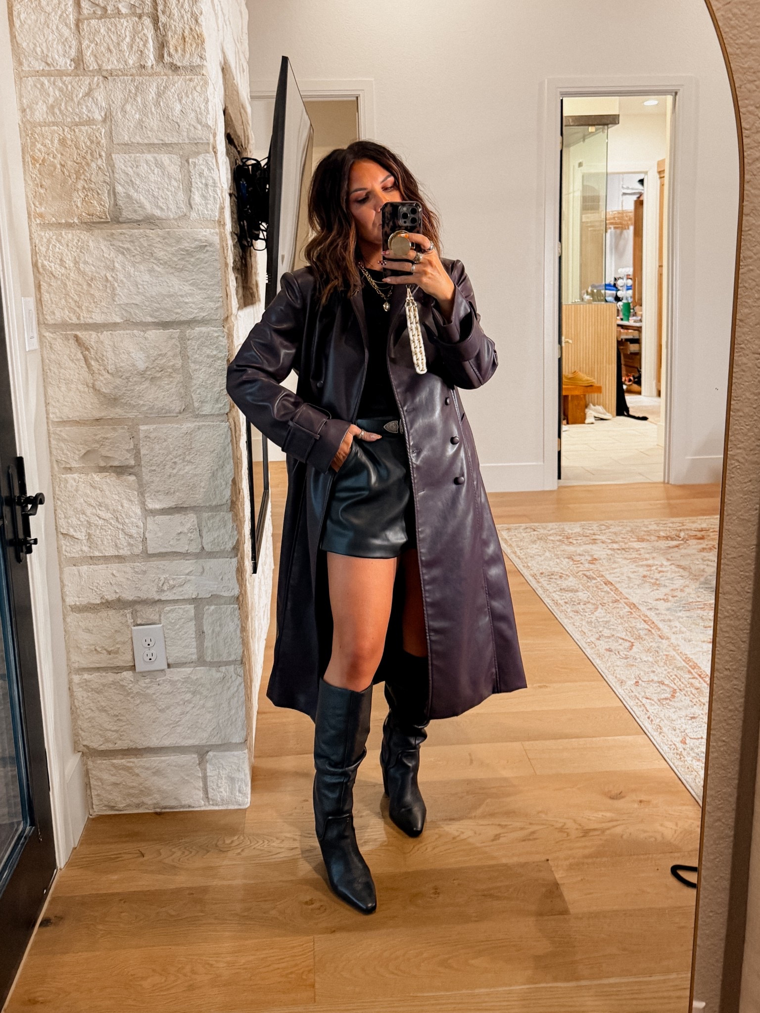 Concert look:
Jacket: XL
Shorts: XL (use code: BWC)
Boots are old, but I’ll link


#LTKMidsize #LTKFindsUnder50 #LTKStyleTip