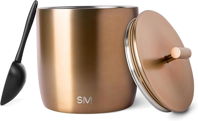 Simple Modern Vacuum Insulated Ice Bucket with Lid and Scoop | For Cocktail, Champagne, Wine, Bee... | Amazon (US)