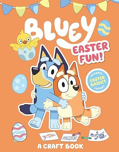 Bluey: Easter Fun!: A Craft Book     Paperback – January 16, 2024 | Amazon (US)