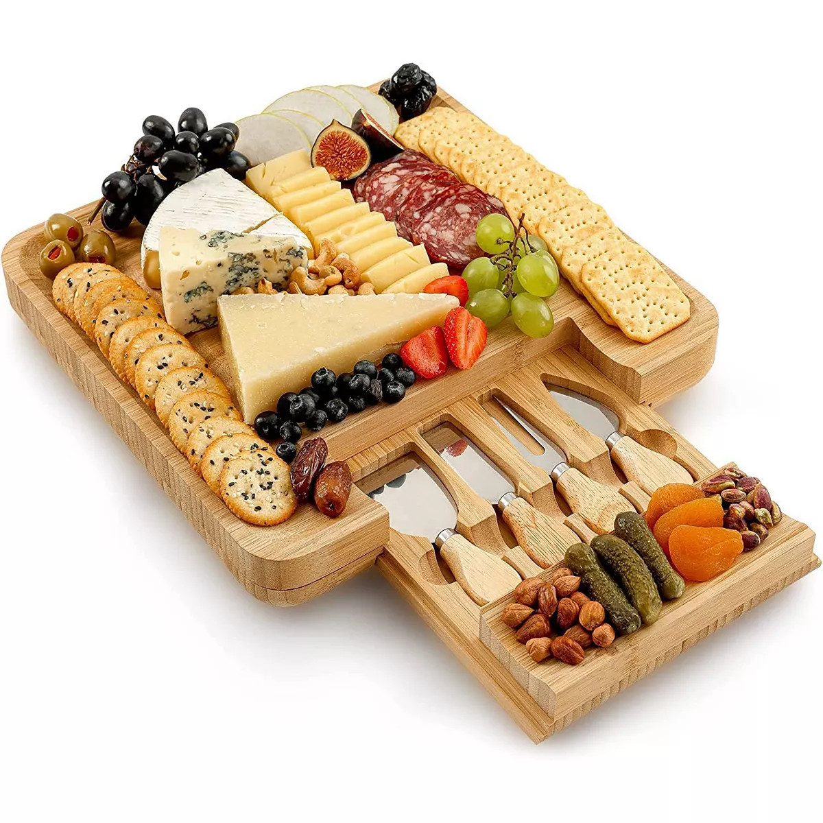 Zulay Kitchen Premium Cheese Board Set | Kohl's