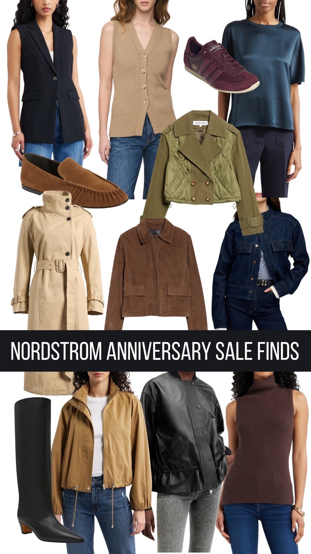The Nordstrom Anniversary Sale pieces that actually earned a spot on our radar 👇

Every single thing you see here was either tried on, bought, or pulled for a real client wardrobe need — not just because it’s trending or everyone else is posting it.

Layering pieces, transitional jackets, a great boot, a classic loafer — these are the kinds of intentional additions that actually make getting dressed easier. That’s the whole point.

Everything is linked below — shop what fills a real gap in your wardrobe, not just what’s on sale. 👇

#LTKootd #LTKgrwm #LTKdayinmylife