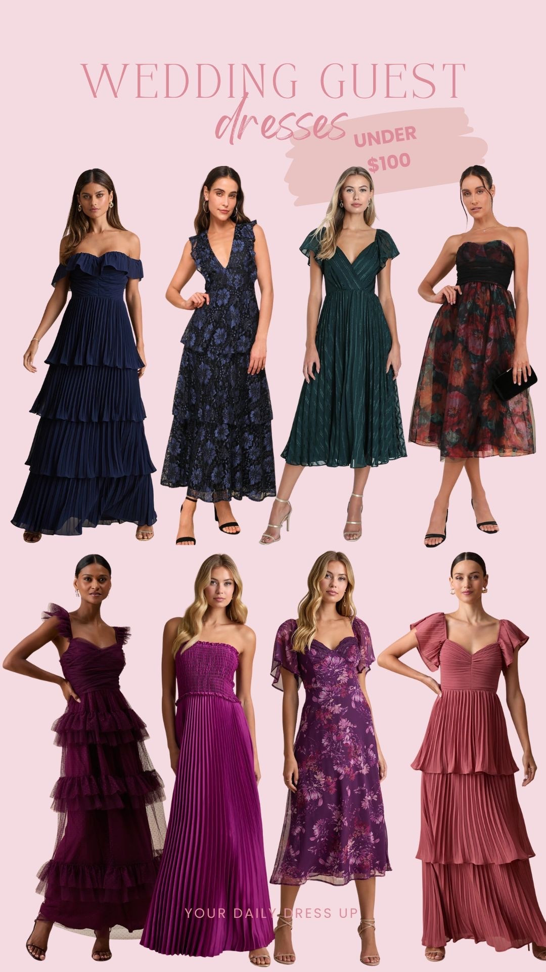 Fall wedding guest dresses - dresses under $100 

#LTKSeasonal #LTKWedding #LTKFindsUnder100