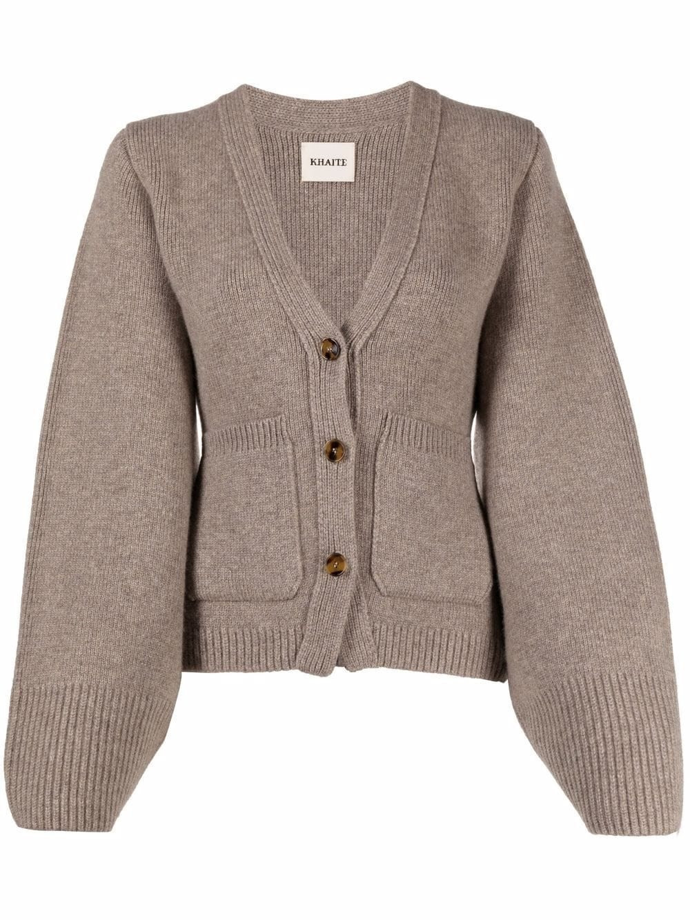 KHAITE Scarlet Cashmere Cardigan | Tessabit Stores (Global)