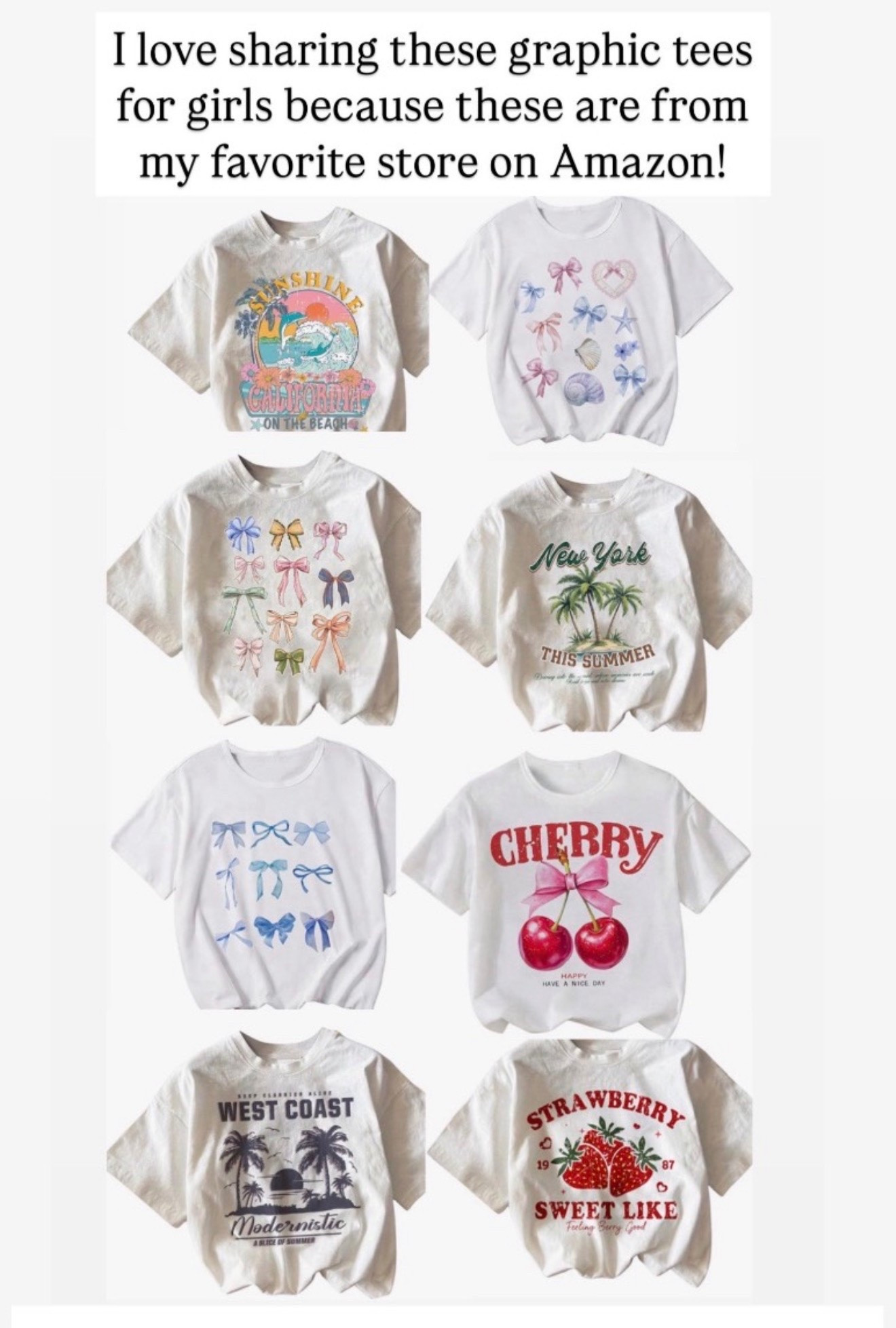 Cutest graphic tees for girls

#LTKKids