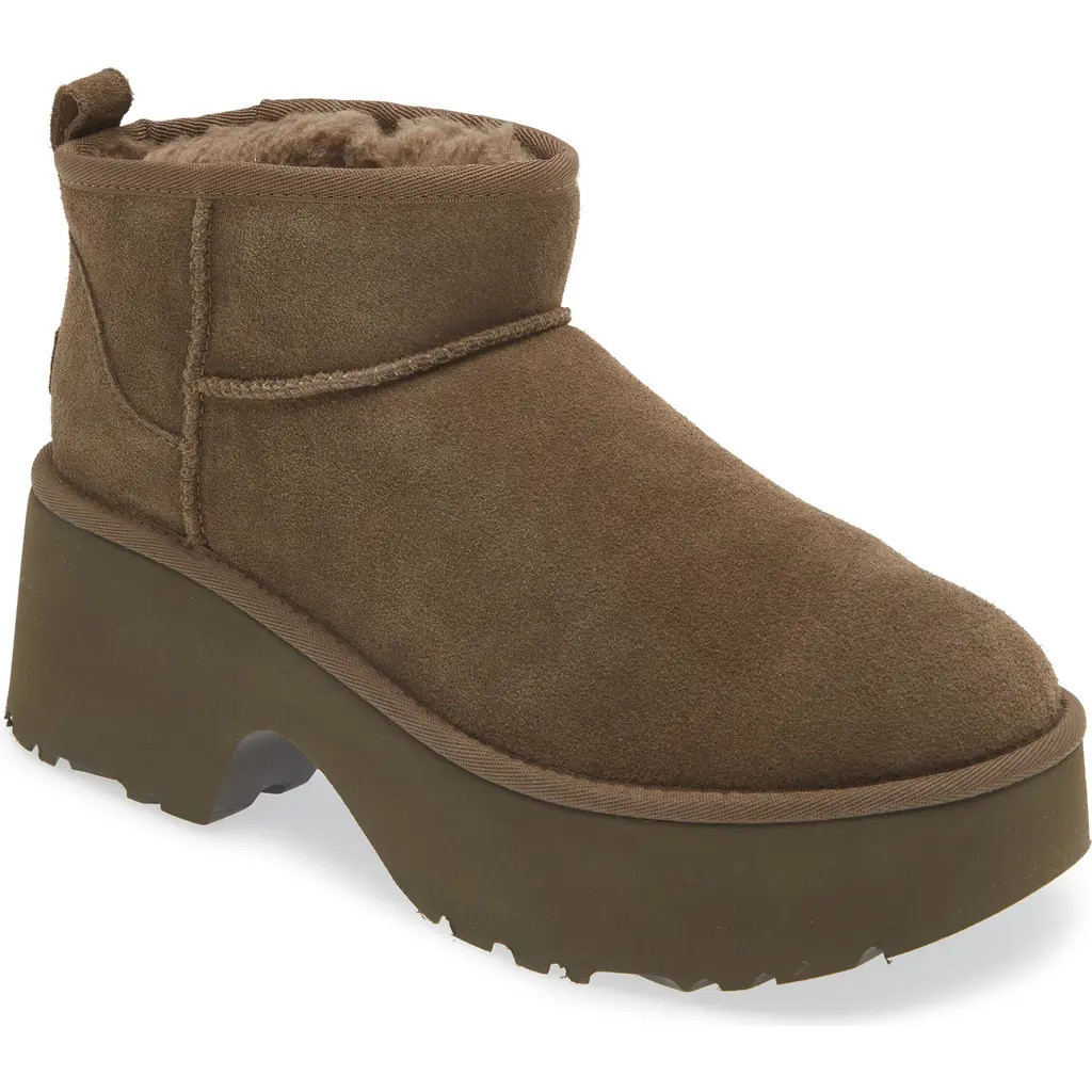UGG® Classic Ultra Mini New Heights Platform Boot in Hck at Nordstrom Rack, Size 11 | Nordstrom Rack