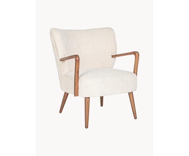 Teddy lounge chair Moritz with armrests | Westwing EU