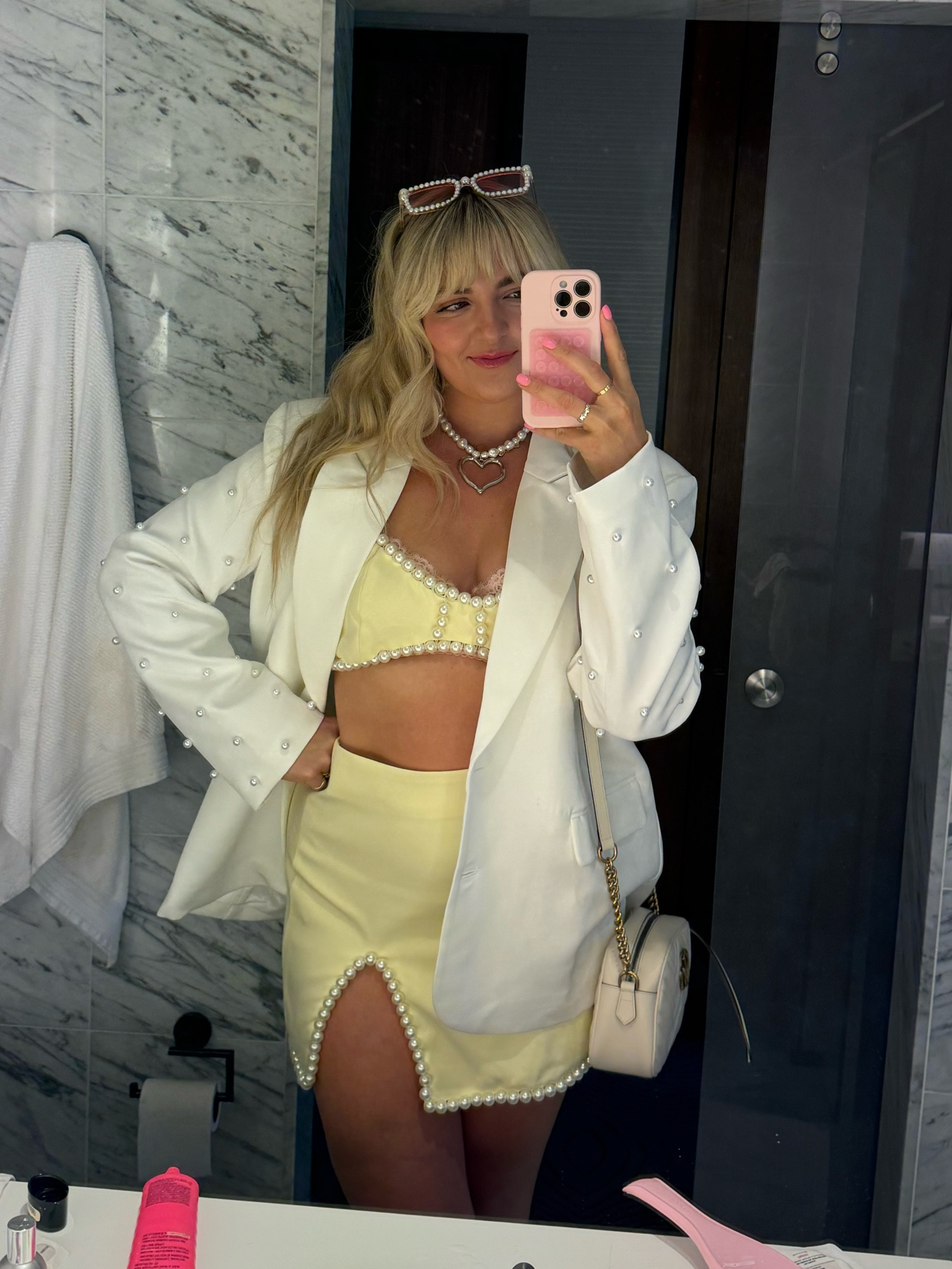 this yellow set is so perfect for dinner tonight!!💛🤍✨ #matchingset #set #ootd #dinnerfit #outfit #yellowset #nastygal #fashion #nyc #newyork

#LTKtravel #LTKstyletip #LTKSeasonal