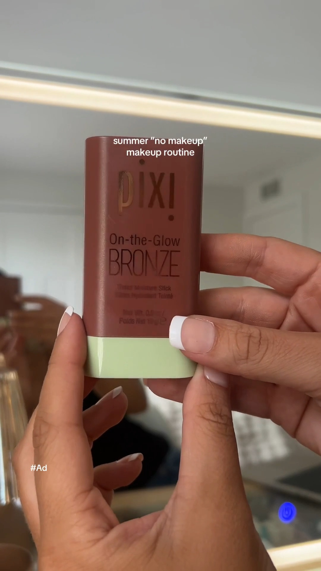 #ad My current obsession: the @pixibeauty on the glow bronze stick to have most sun-kissed makeup!! 🤍 #Pixibeauty #PixiGlow #PixiPerfect #OnTheGlow #TargetPartner #Target @target
