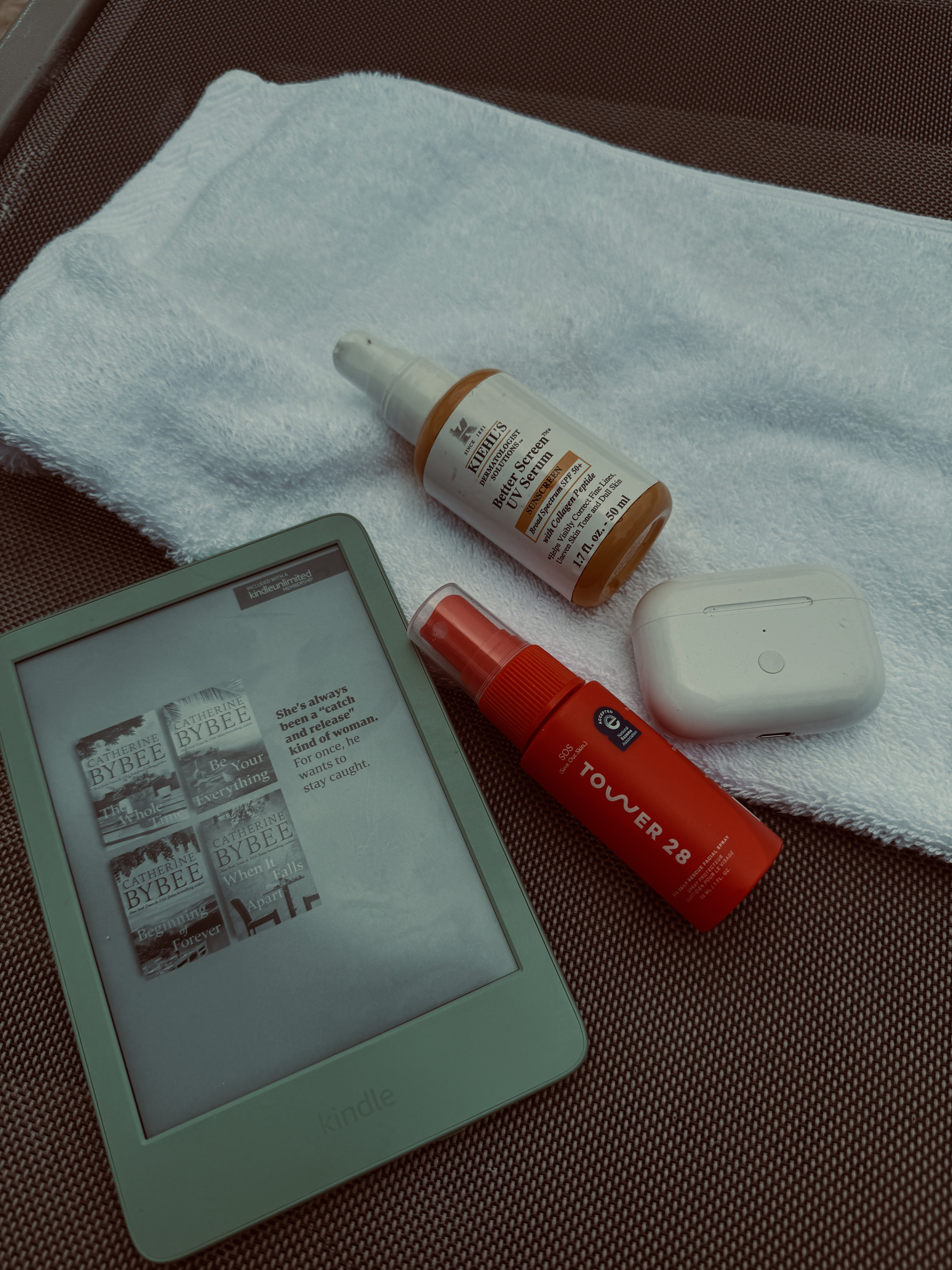beach essentials 

 