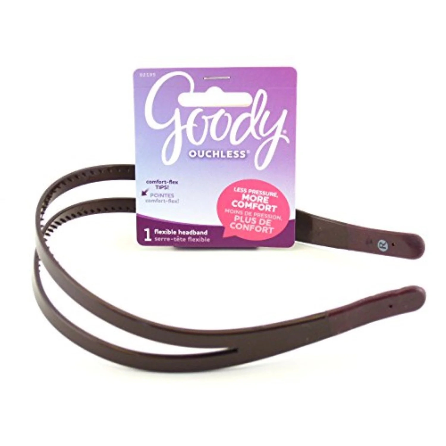 Goody Ouchless 2 Strand Flex Tip Fashion Head Band - Brown | Walmart (US)