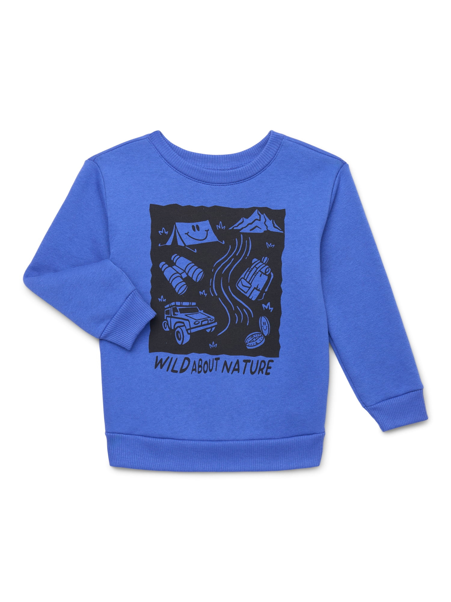 Garanimals Sudadera de Forro Polar con Gráfico para Niño Pequeño Tallas 2T-5T | Walmart (US)