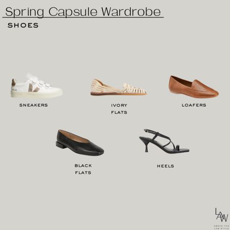 Spring Capsule: Shoes

#LTKfindsunder100 #LTKfindsunder50 #LTKshoecrush