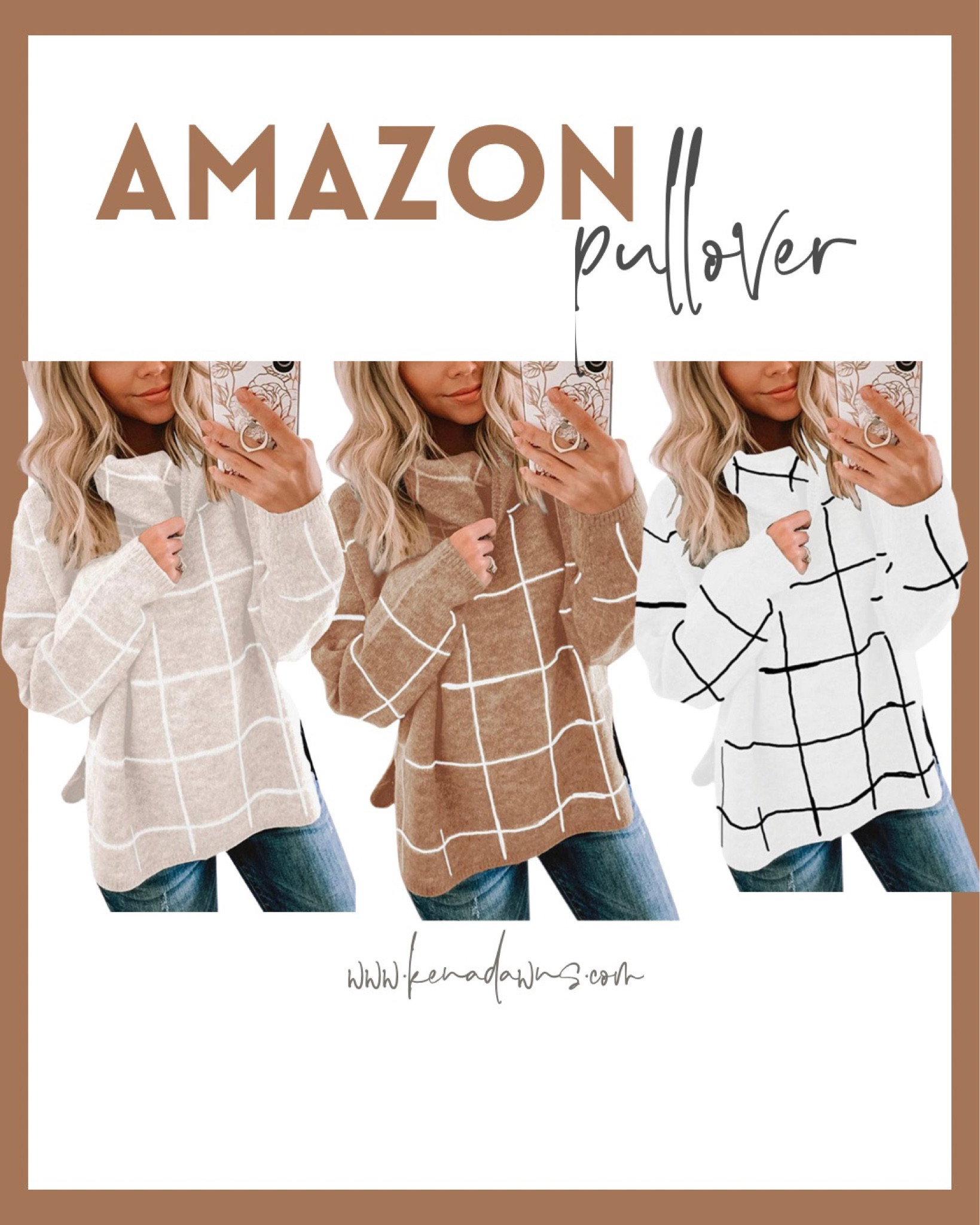 30% off select styles of this Amazon pullover 🤩🎉

#LTKunder50 #LTKstyletip #LTKsalealert