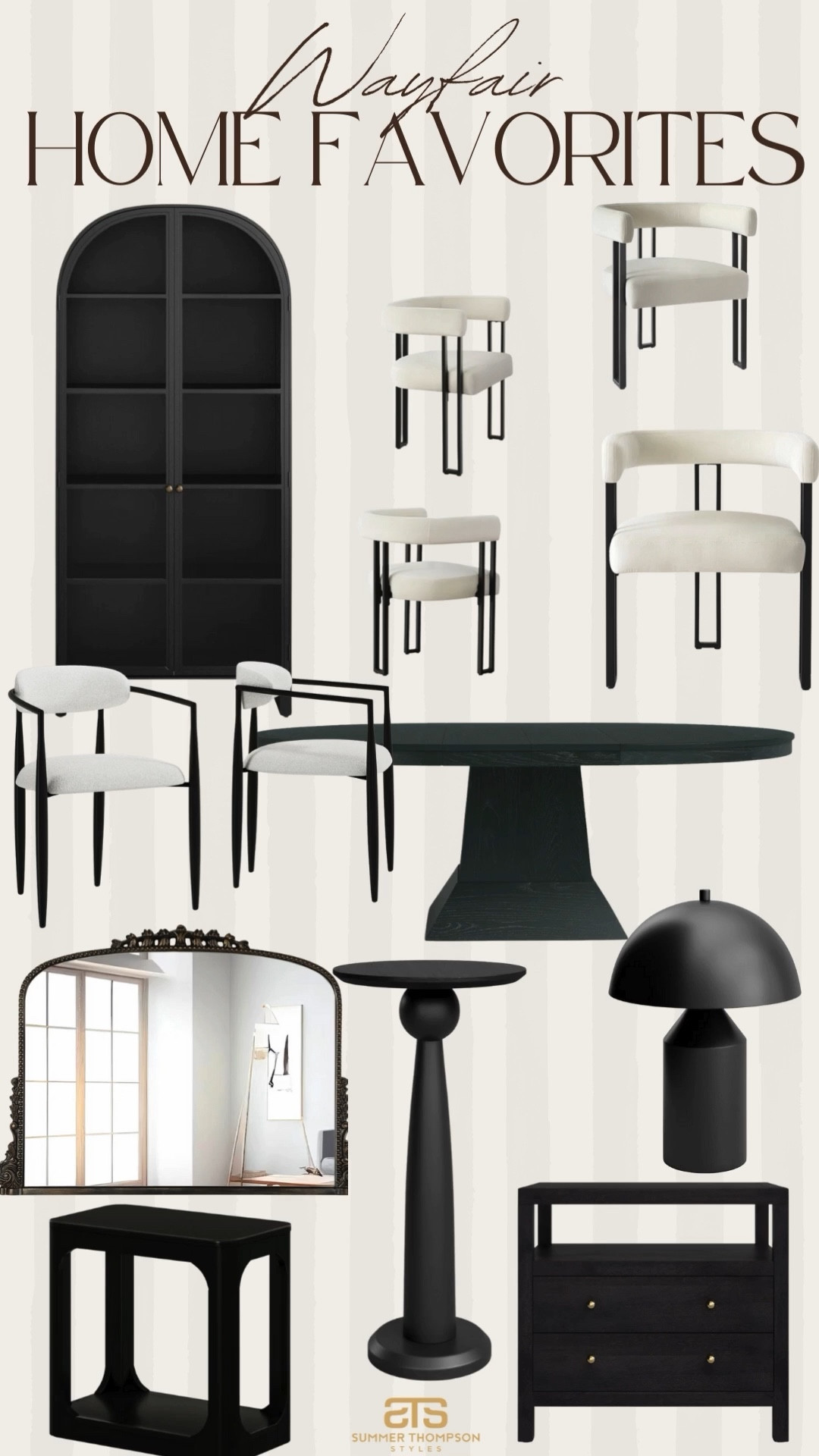 Some chic and modern finds I’m absolutely loving from Wayfair! 

Modern home black and white decor accents furniture lamp dining table and chairs home decor finds 

#LTKHome #LTKFindsUnder100 #LTKSeasonal