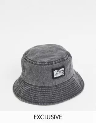 Reclaimed Vintage overdye bucket hat | ASOS (Global)