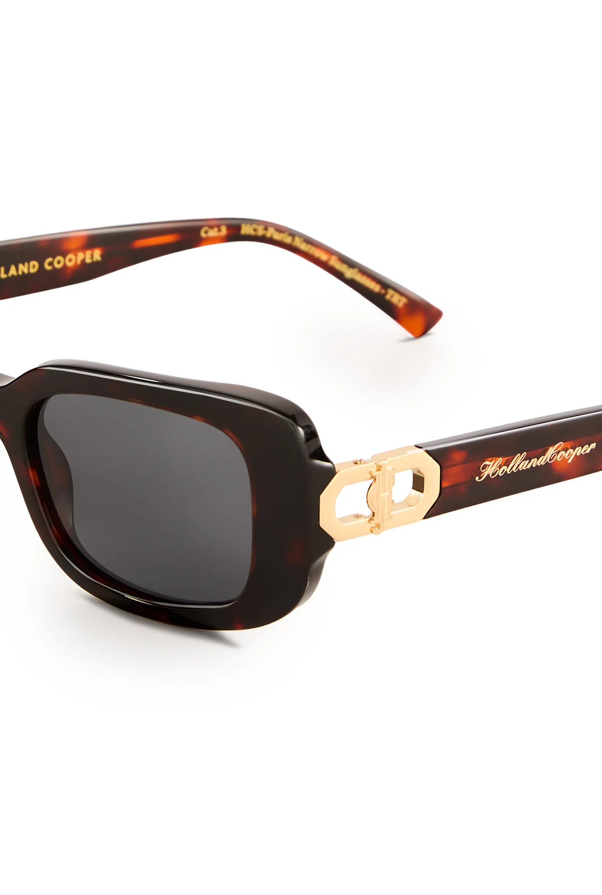 Paris Narrow Sunglasses (Tortoiseshell) | Holland Cooper