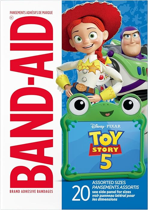 BAND-AID Brand Adhesive Bandages for Minor Cuts and Scrapes, Disney and Pixar Toy Story 5 for Kid... | Amazon (US)
