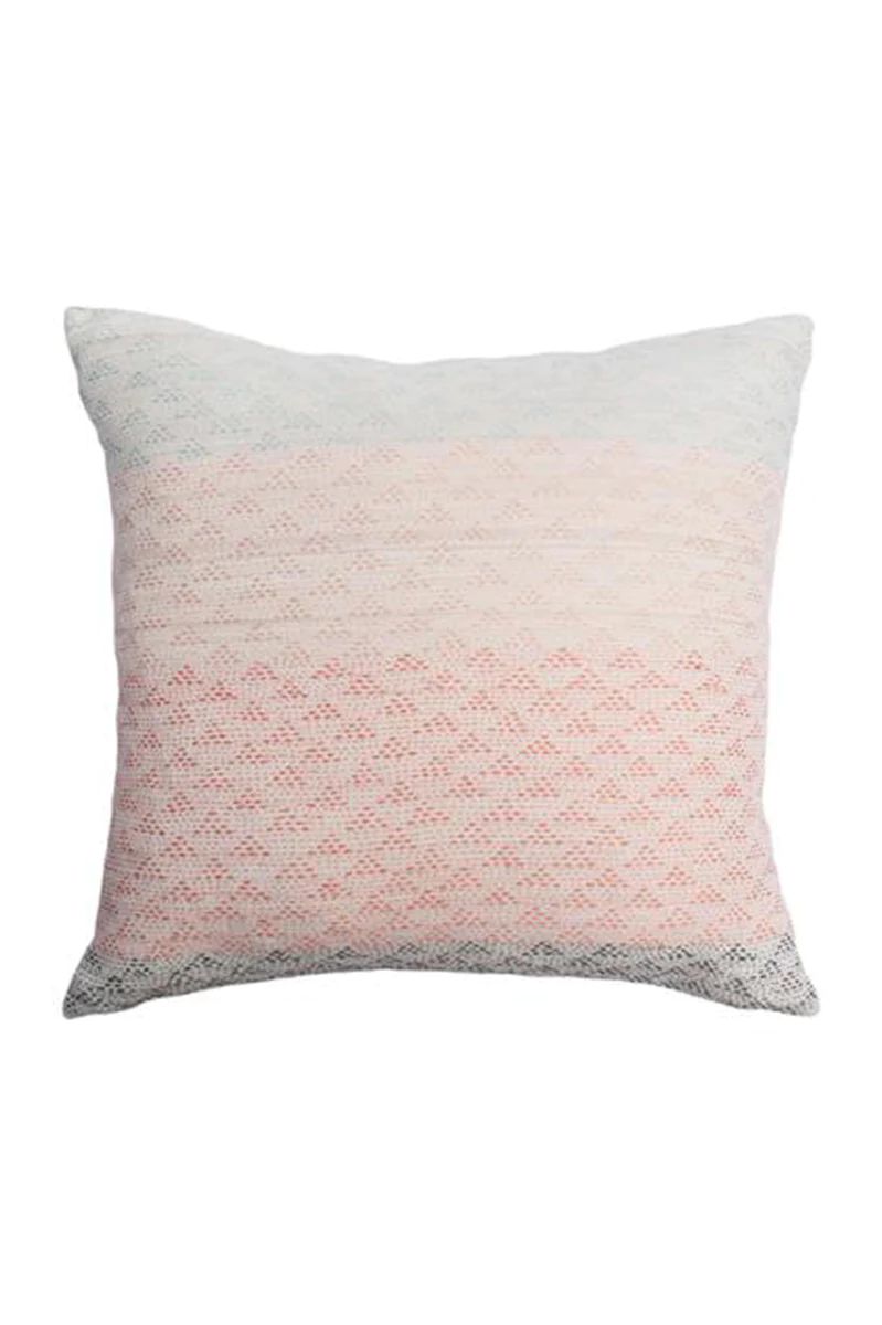 Eva Coral Geometric Pillow | Accompany