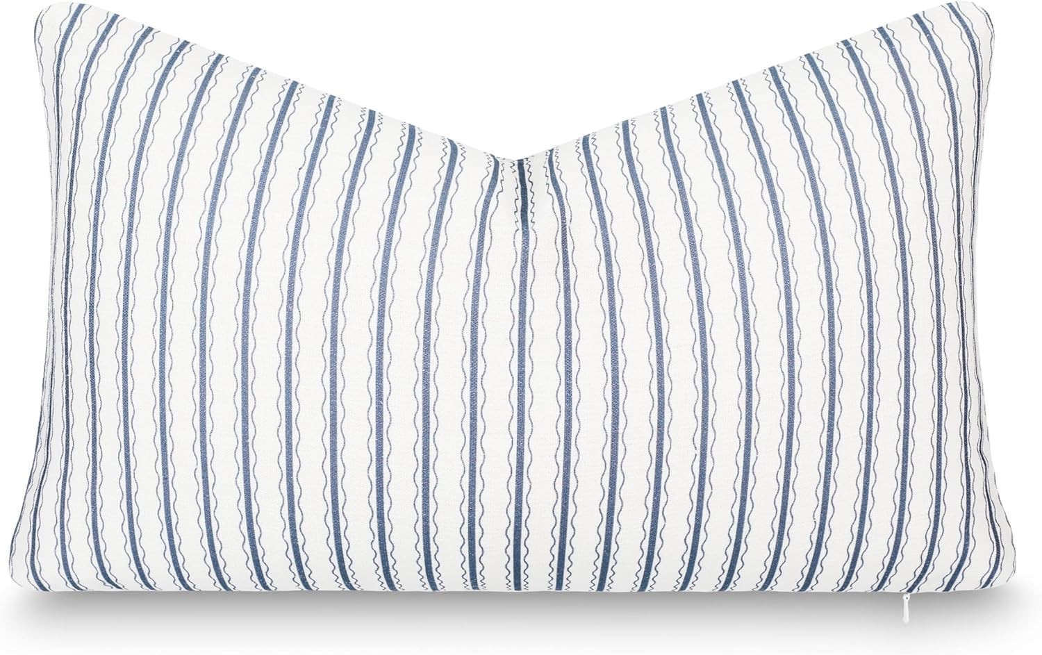 Crumbs Home California Casual Coastal Indoor Outdoor Lumbar Pillow Cover, 12"x20" Water Repellent... | Amazon (US)