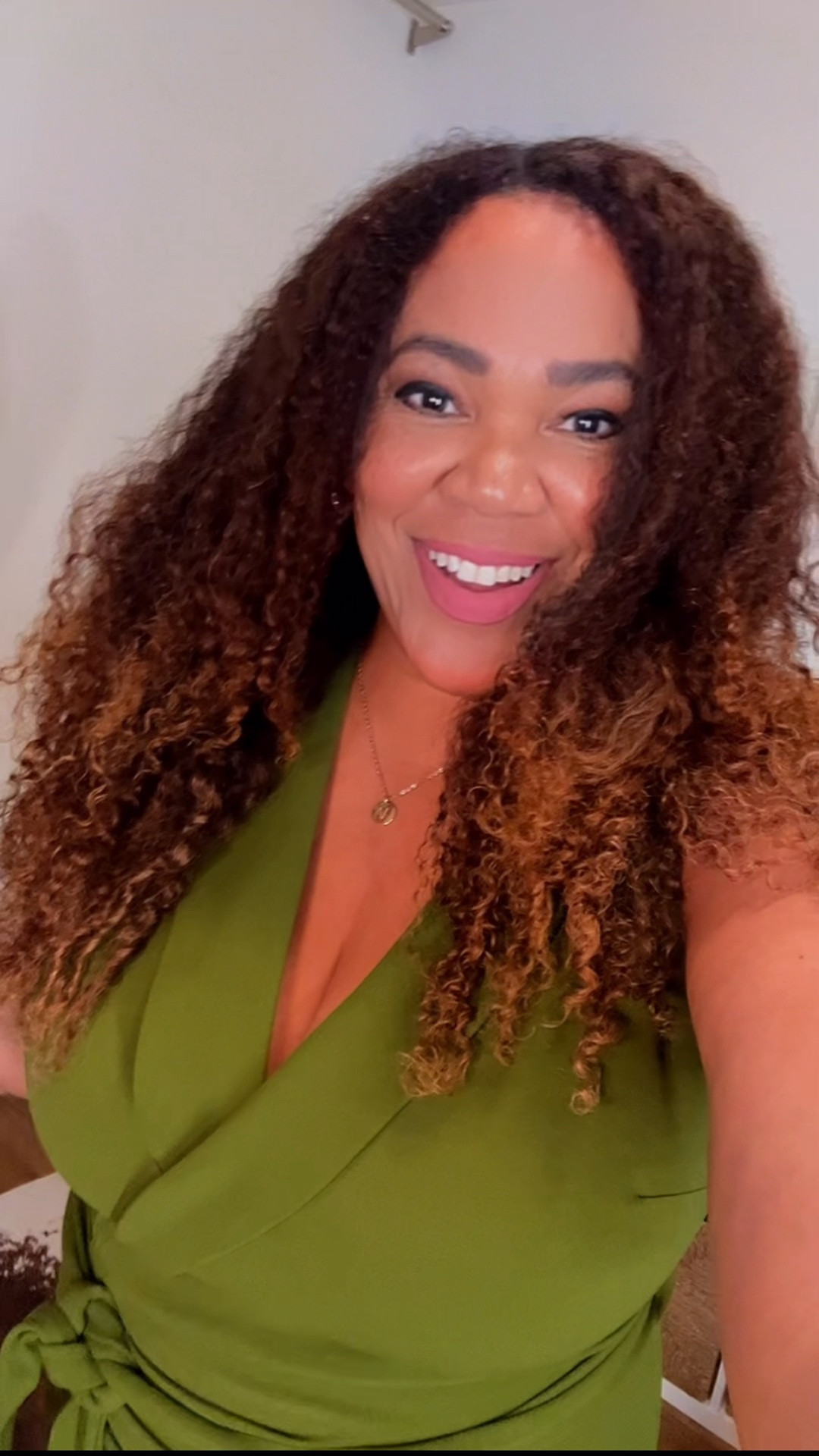 Quick review of this midi wrap dress from my Amazon Live shopping livestream. Comes in a bunch of colors. Wearing a size 14. Under $45. 

#LTKMidsize #LTKOver40 #LTKFindsUnder50