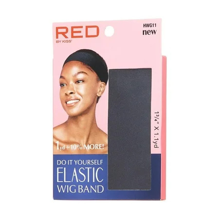 KISS - RED ELASTIC WIG BAND 4.5CM 1.1YD | Walmart (US)