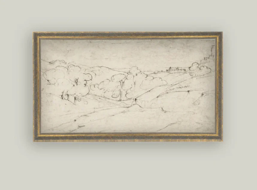 Rolling Hills Sketch | House of Blum