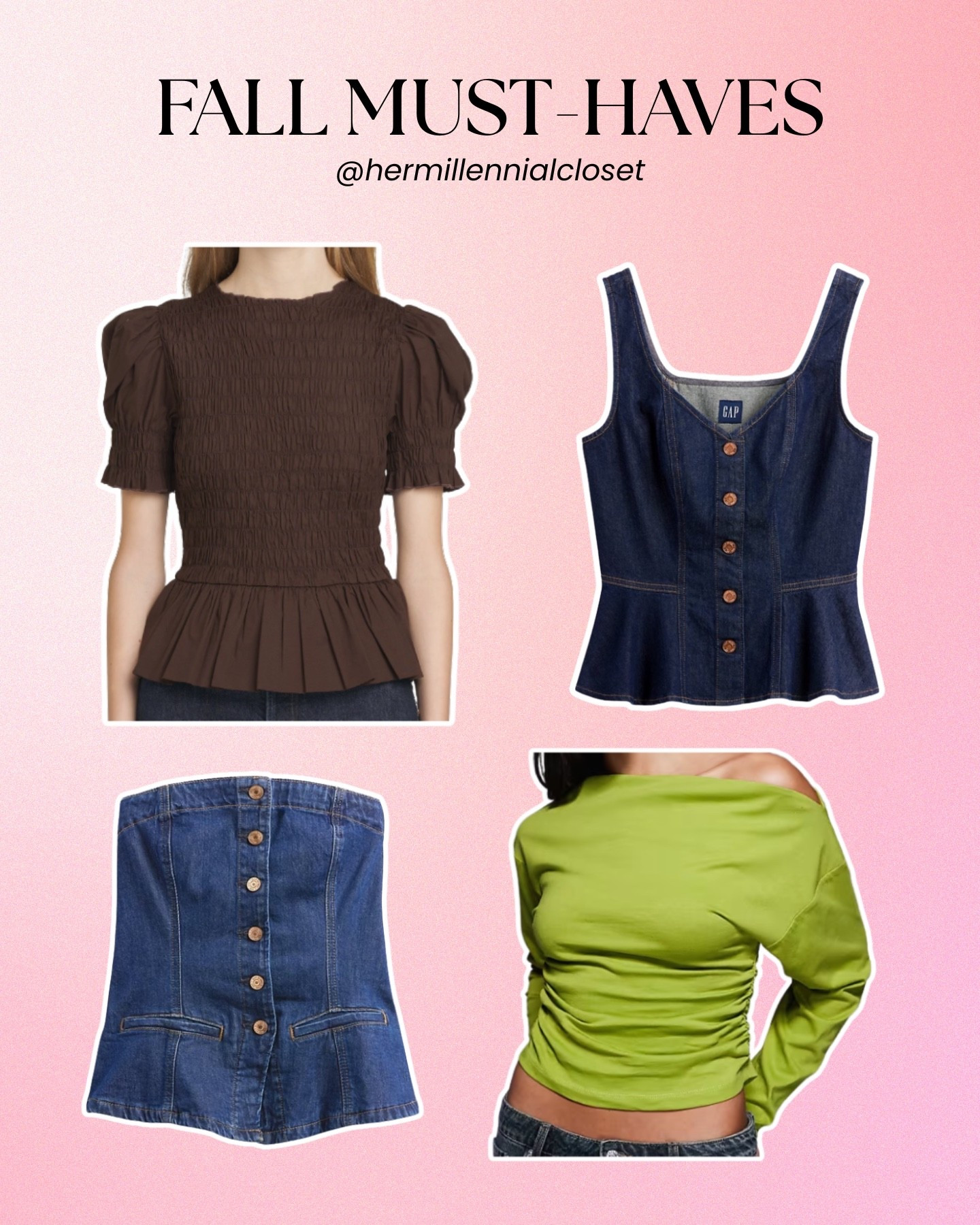 Some of the pieces you should be eyeing! 

#LTKFindsUnder100 #LTKStyleTip