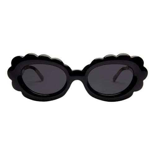 I-SEA Women's Sunglasses - Golden Hour (BLACKBERRY/SMOKE POLARIZED), 44.5mm | Amazon (US)