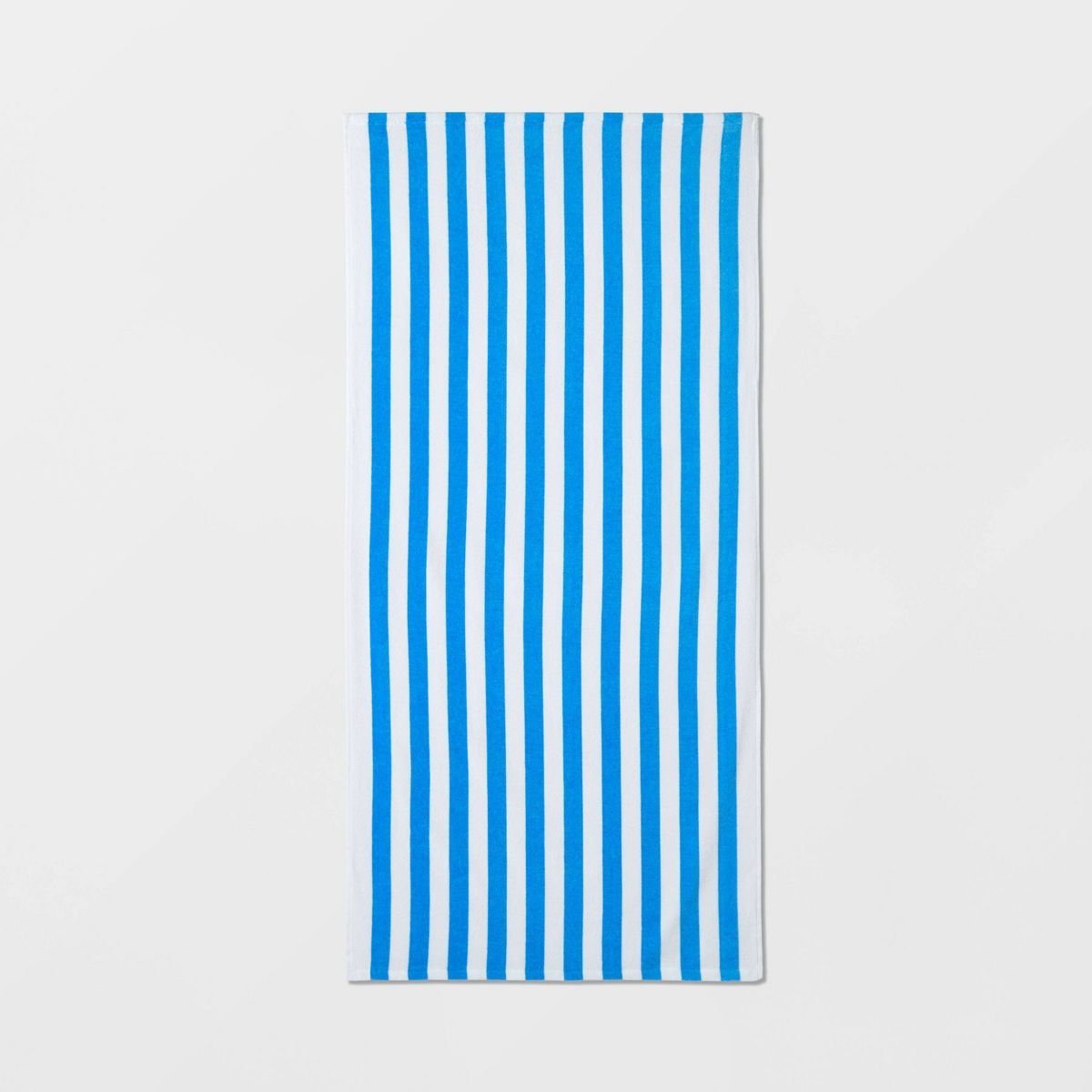 Striped Beach Towel Blue/White - Sun Squad™ | Target